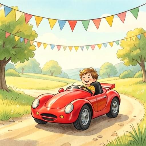 Illustration for the Cars & Racing story world