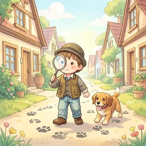 Illustration for the Detectives & Mysteries story world