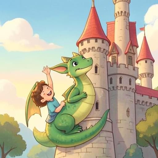 Illustration for the Dragons story world
